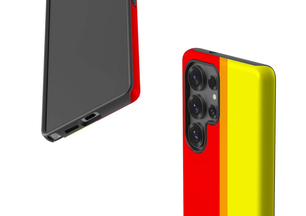 Rainbow Series Red Yellow Tough Case for Samsung Galaxy — Finnaij