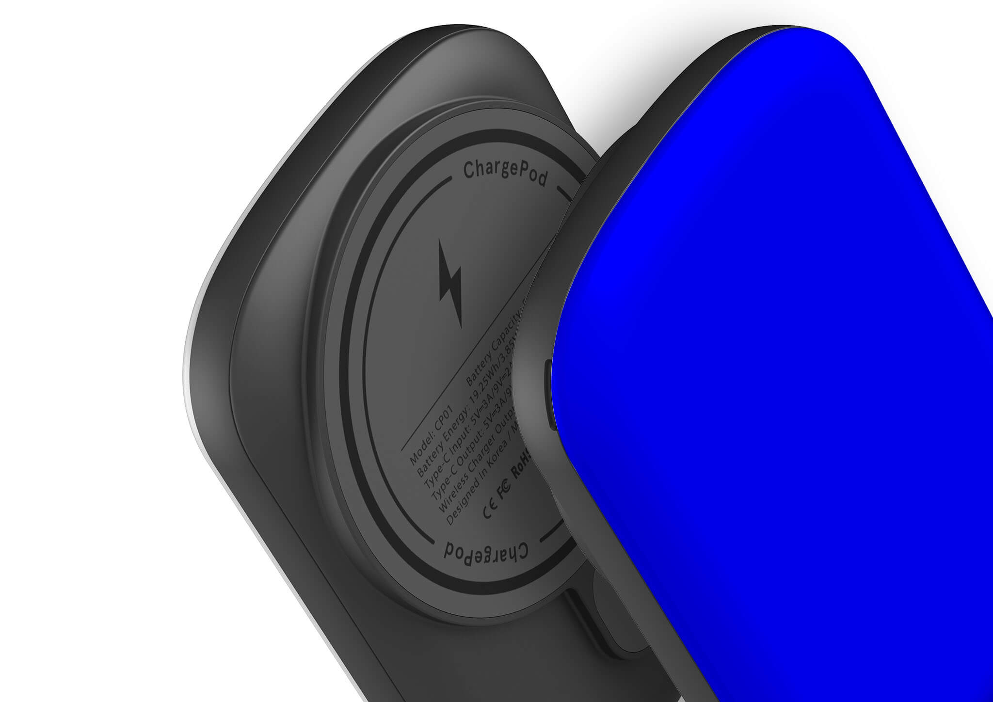 Rainbow Series Blue MagSafe CHARGEPOD — Finnaij