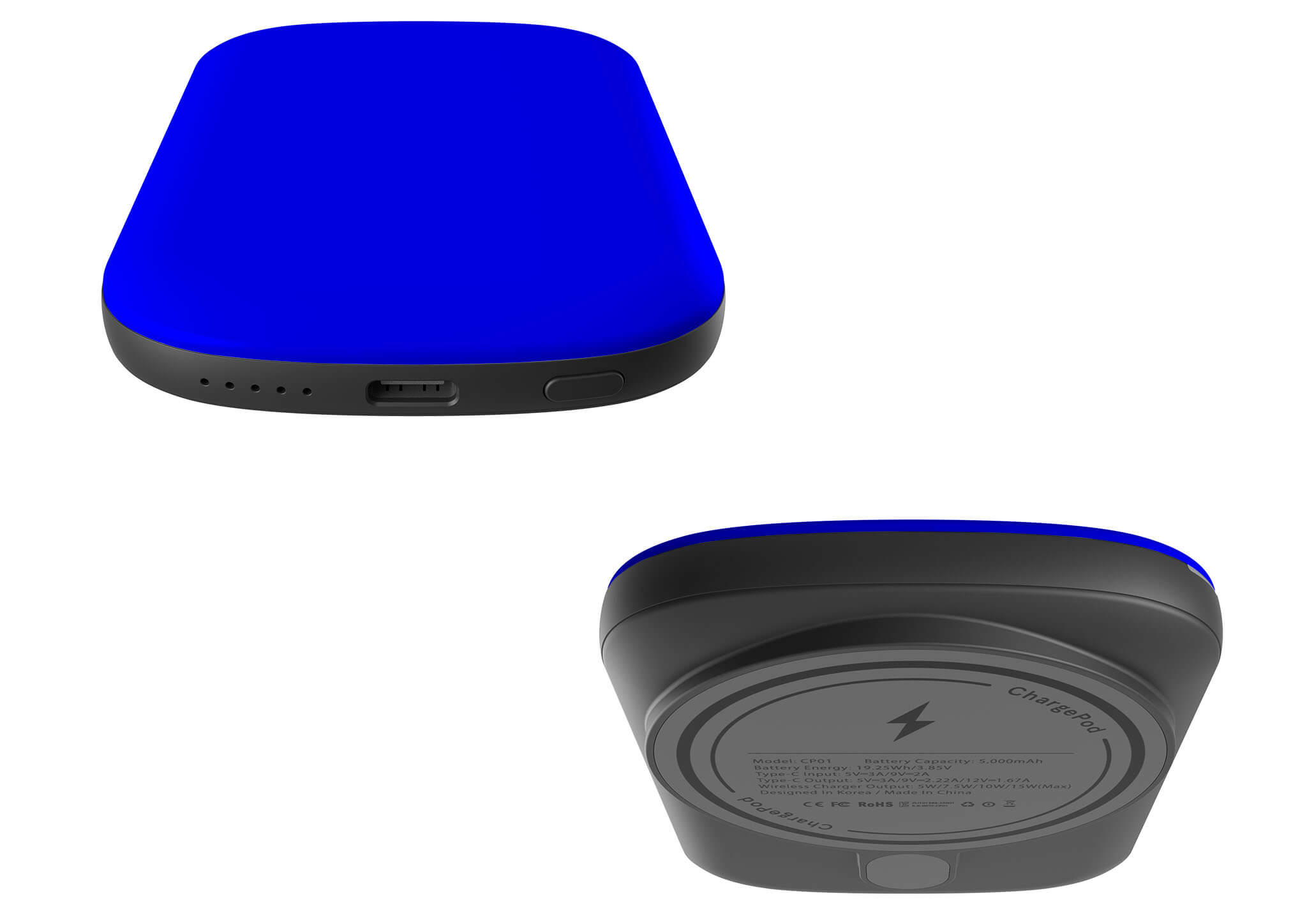 Rainbow Series Blue MagSafe CHARGEPOD — Finnaij