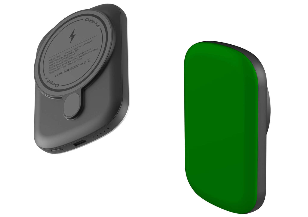 Rainbow Series Green MagSafe CHARGEPOD — Finnaij