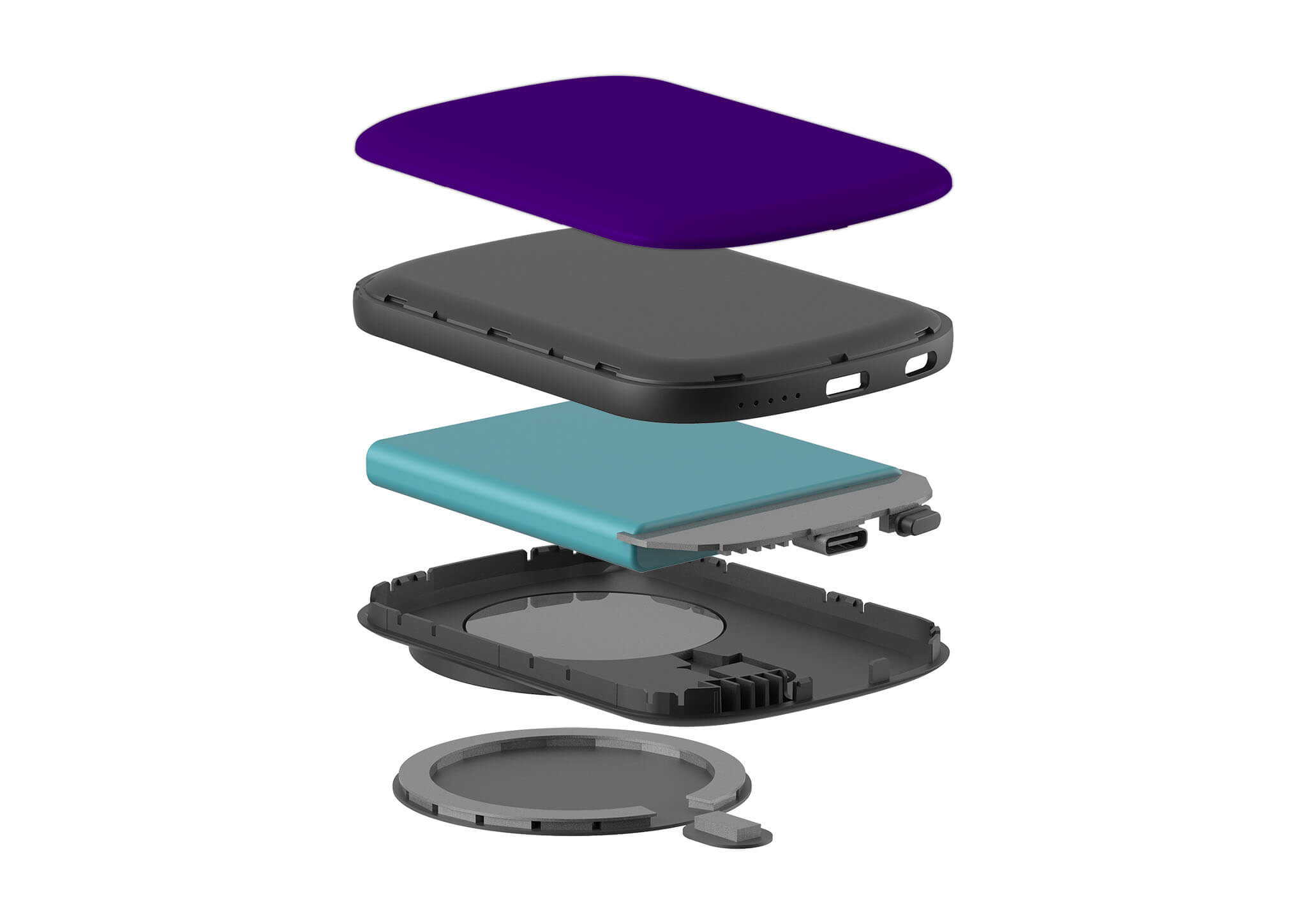 Rainbow Series Indigo MagSafe CHARGEPOD — Finnaij