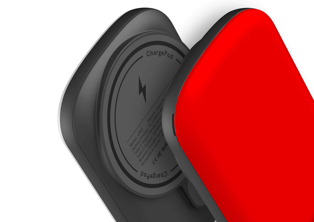 Rainbow Series Red MagSafe CHARGEPOD — Finnaij