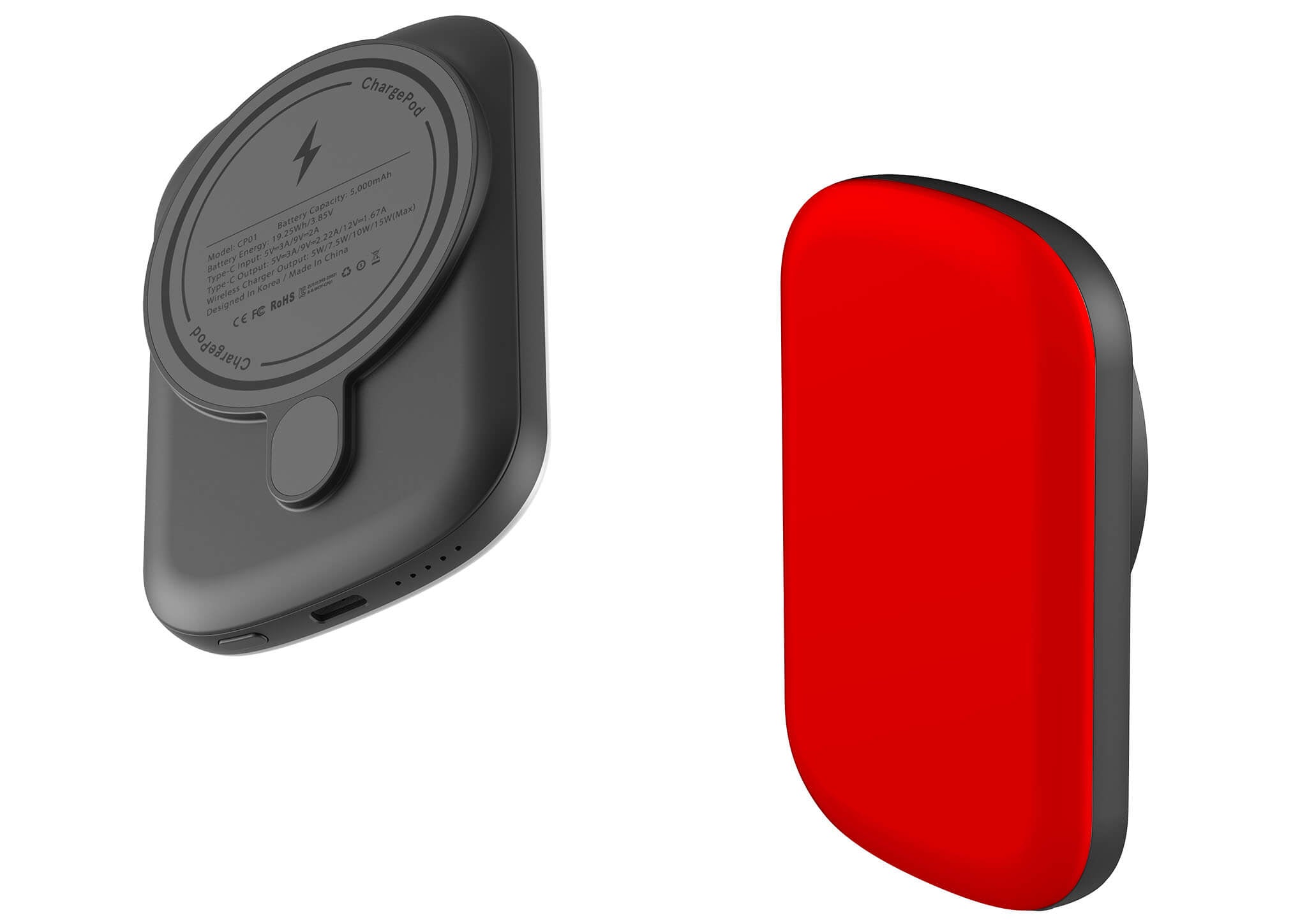 Rainbow Series Red MagSafe CHARGEPOD — Finnaij