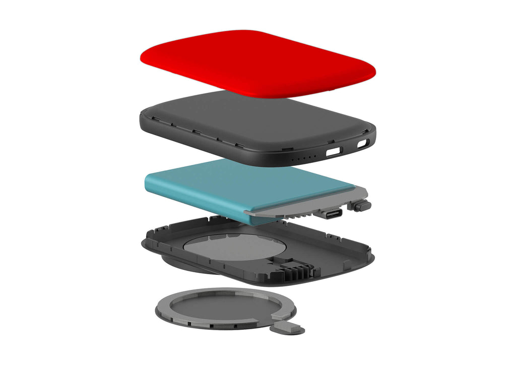 Rainbow Series Red MagSafe CHARGEPOD — Finnaij