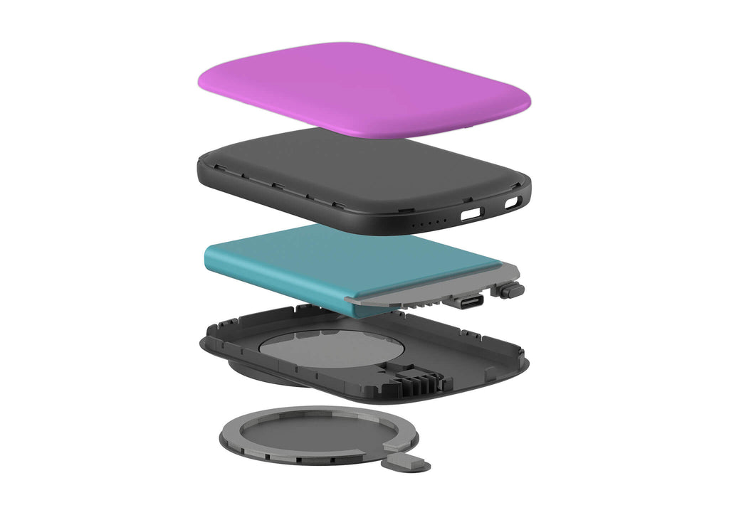 Rainbow Series Violet MagSafe CHARGEPOD — Finnaij