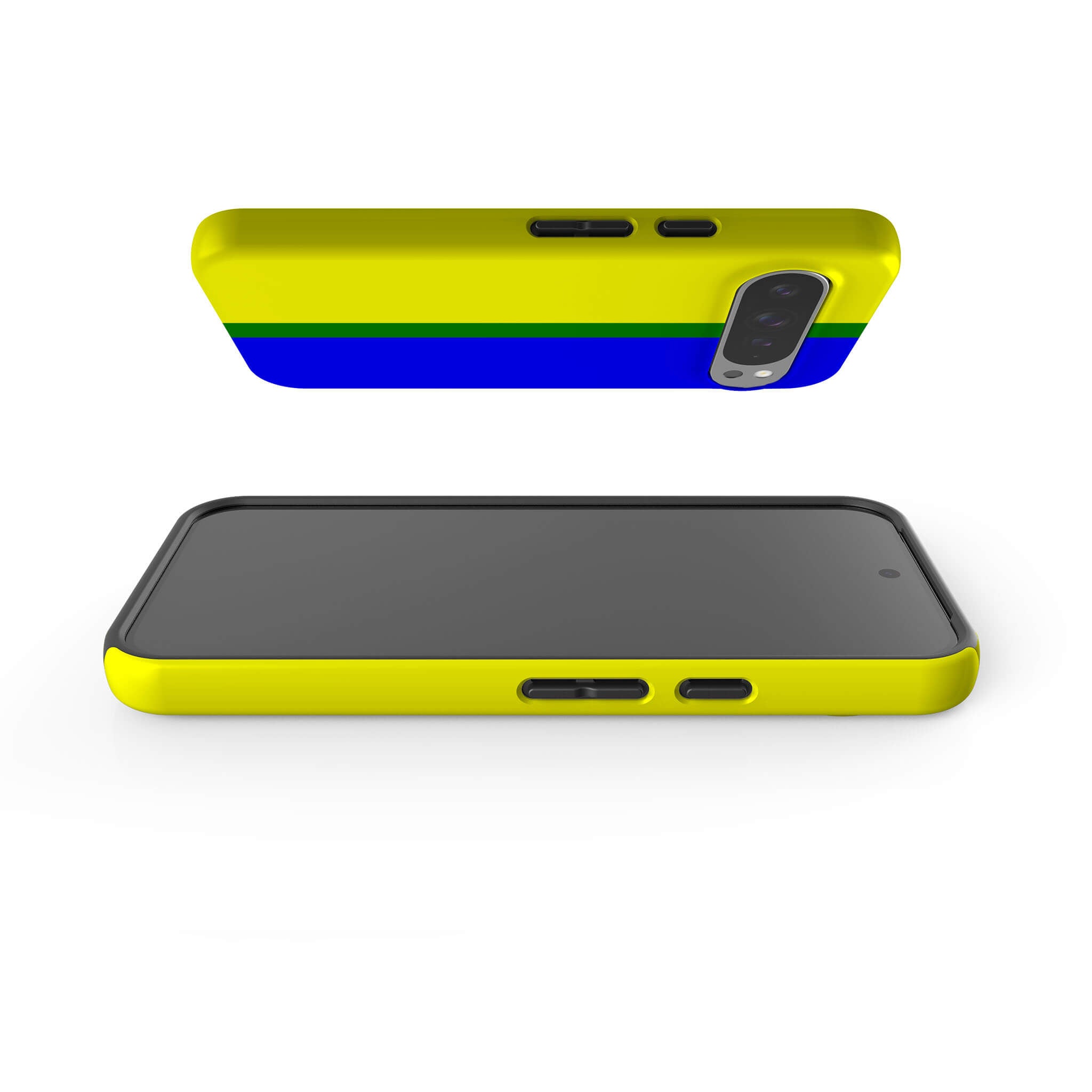 Rainbow Series Yellow Blue Tough Case for Google Pixel — Finnaij