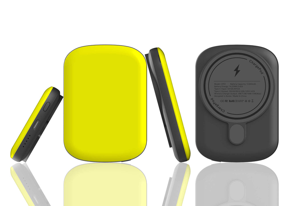 Rainbow Series Yellow MagSafe CHARGEPOD — Finnaij
