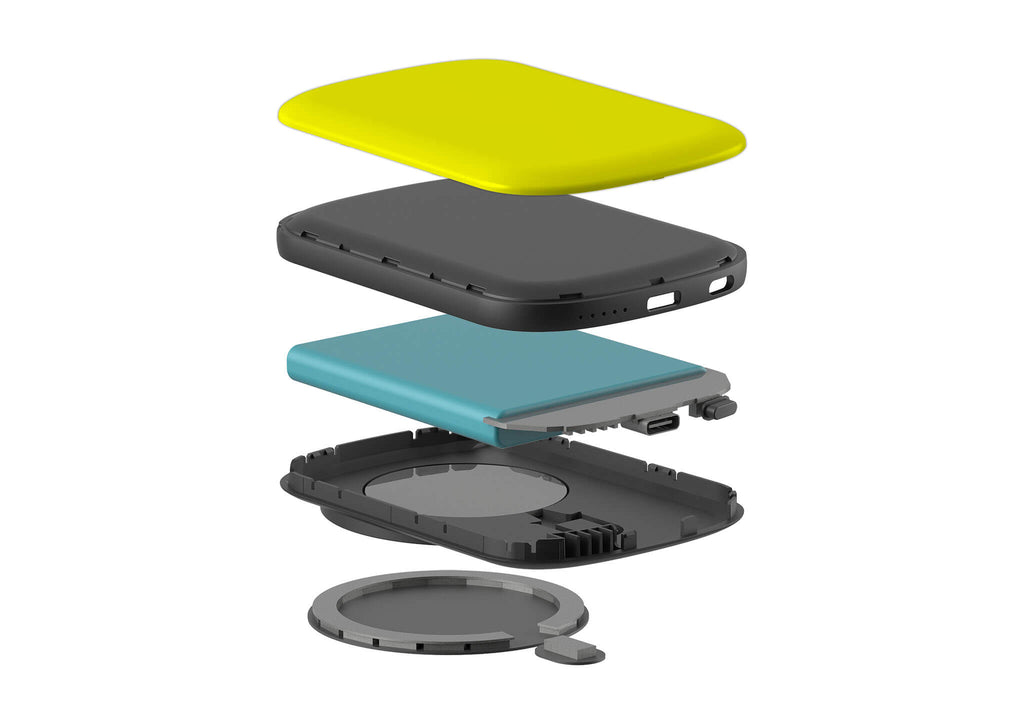 Rainbow Series Yellow MagSafe CHARGEPOD — Finnaij