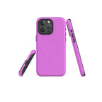 Rainbow Series Violet — Magsafe Tough Case for iPhone — Three Quarter — Finnaij