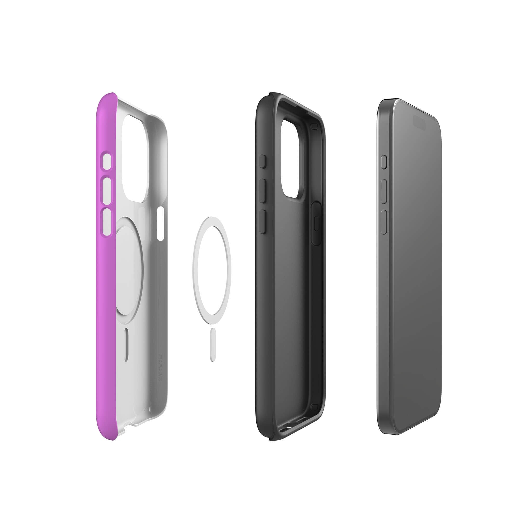 Rainbow Series Violet — Magsafe Tough Case for iPhone — Finnaij