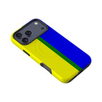 Rainbow Series Yellow Blue — Magsafe Tough Case for iPhone — Finnaij