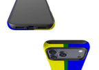 Rainbow Series Yellow Blue — Magsafe Tough Case for iPhone — Finnaij