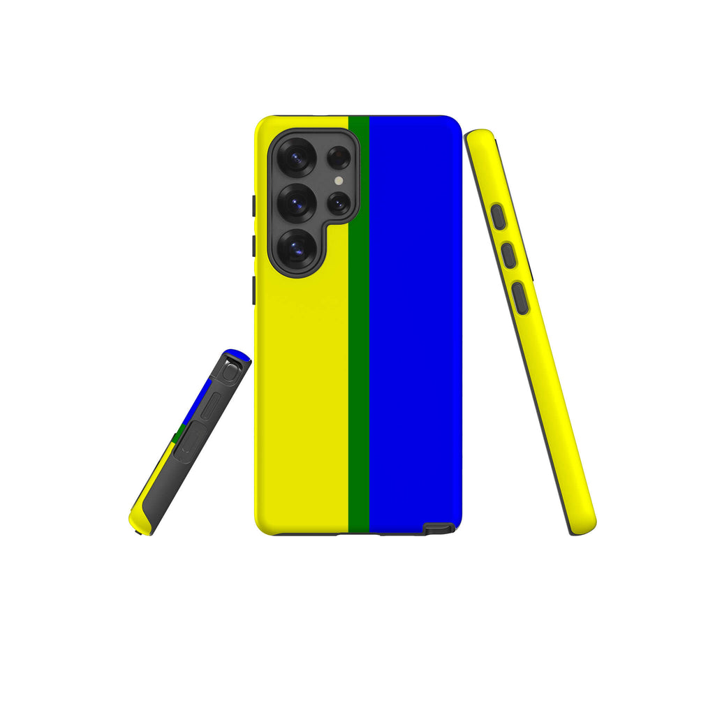 Rainbow Series Yellow Blue Tough Case for Samsung Galaxy — Finnaij