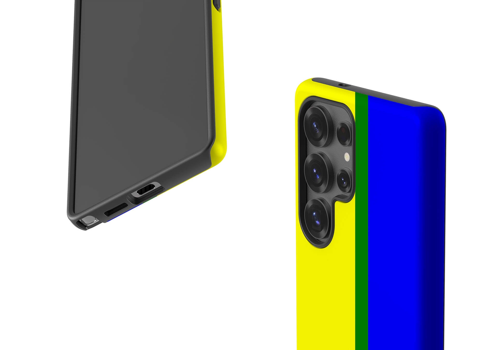 Rainbow Series Yellow Blue Tough Case for Samsung Galaxy — Finnaij