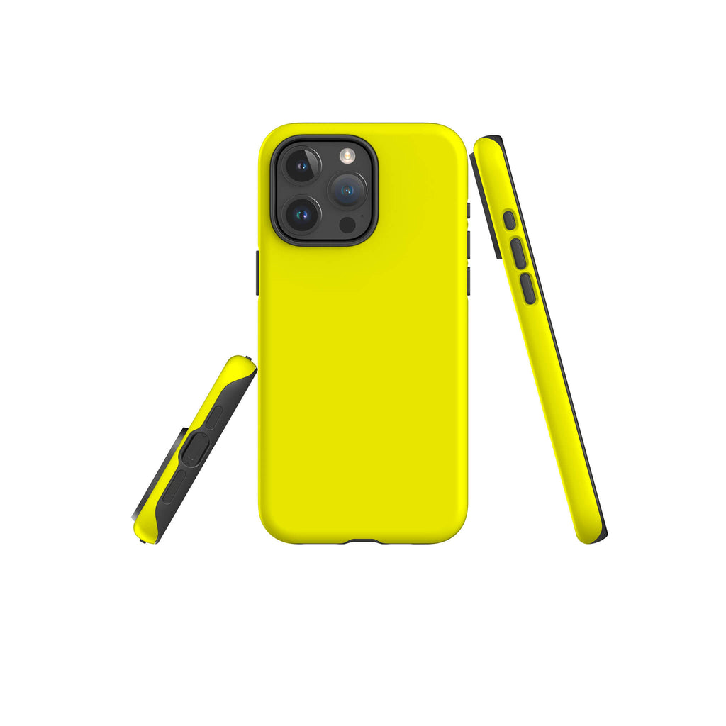 Rainbow Series Yellow Tough Case for iPhone — Finnaij