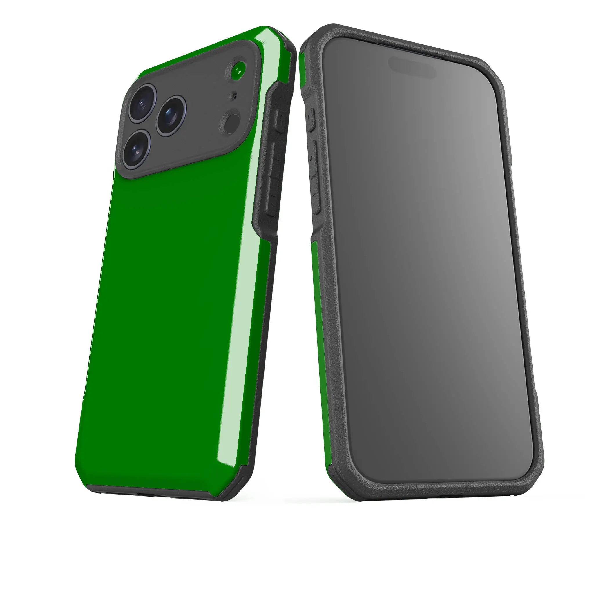 Rainbow Series - Green — Impact Armour MagSafe Case for iPhone — Finnaij