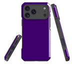 Rainbow Series - Indigo — Impact Armour MagSafe Case for iPhone — Three Quarter — Finnaij