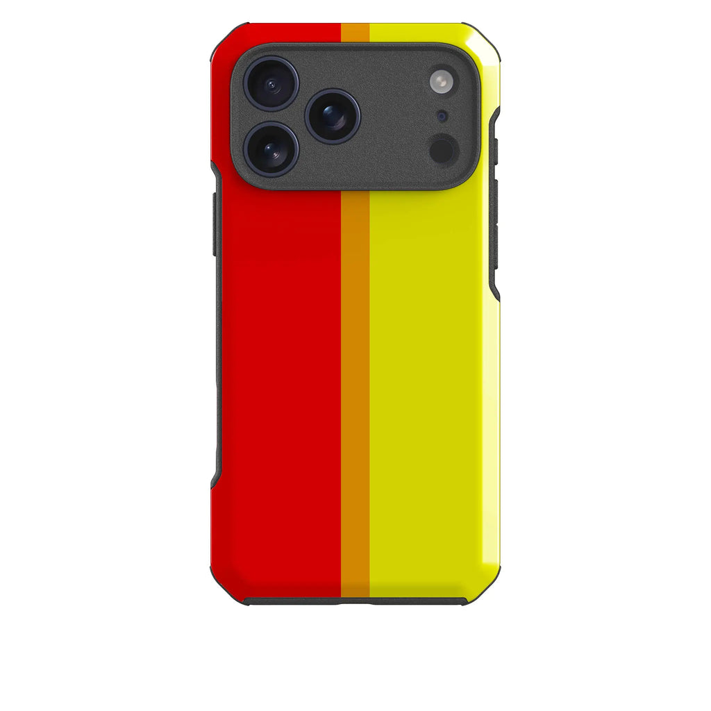 Rainbow Series - Red Yellow — Impact Armour MagSafe Case for iPhone — Finnaij