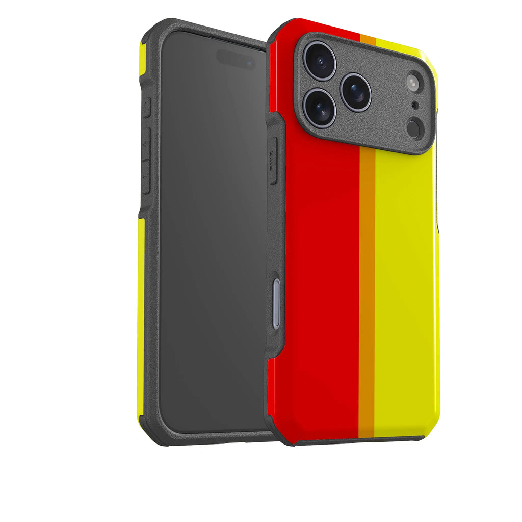 Rainbow Series - Red Yellow — Impact Armour MagSafe Case for iPhone — Finnaij