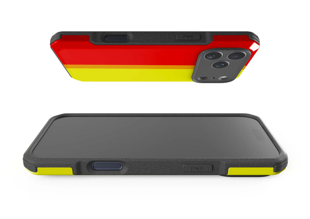 Rainbow Series - Red Yellow — Impact Armour MagSafe Case for iPhone — Finnaij