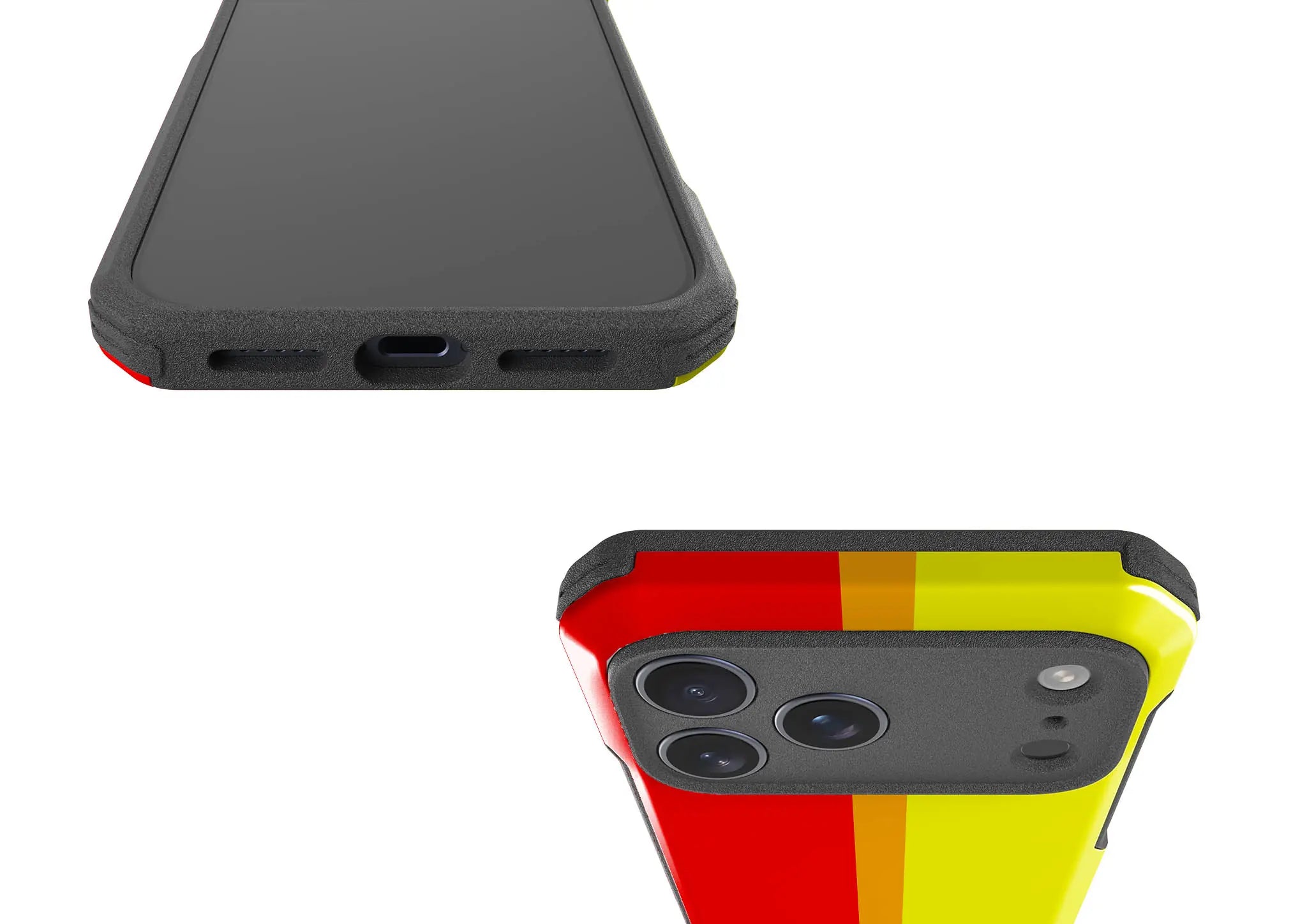 Rainbow Series - Red Yellow — Impact Armour MagSafe Case for iPhone — Finnaij