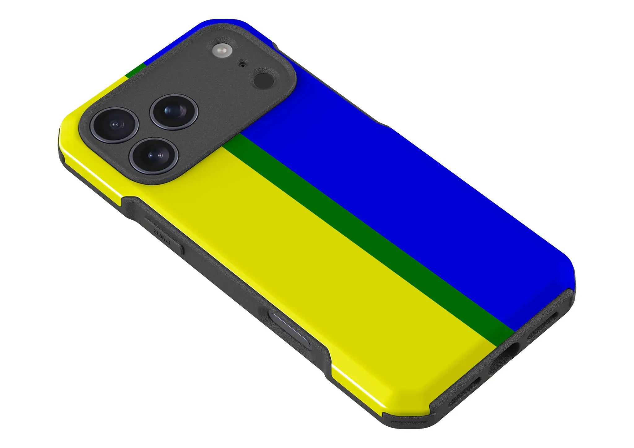 Rainbow Series - Yellow Blue — Impact Armour MagSafe Case for iPhone — Finnaij