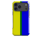 Rainbow Series - Yellow Blue — Impact Armour MagSafe Case for iPhone — Finnaij
