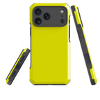 Rainbow Series - Yellow — Impact Armour MagSafe Case for iPhone — Three Quarter — Finnaij