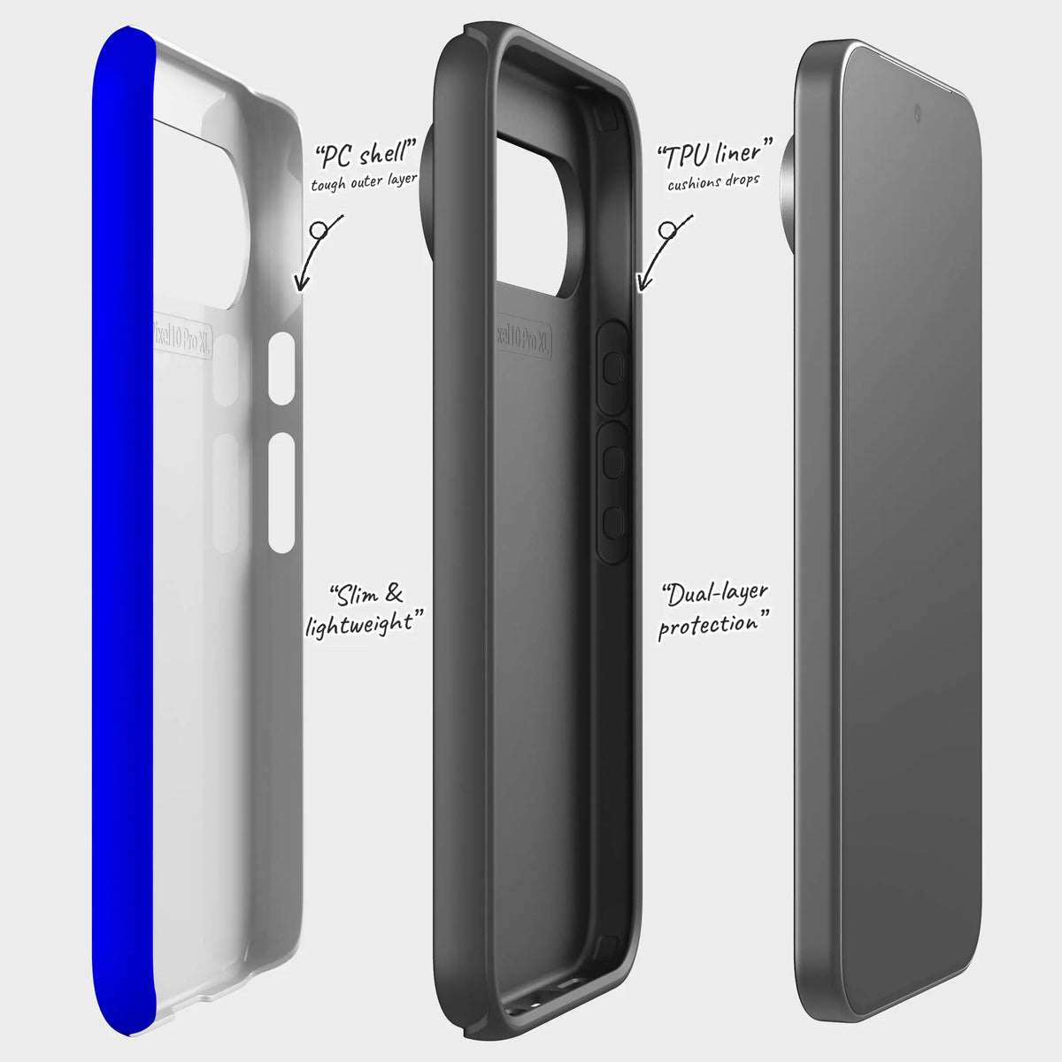 Rainbow Series Blue — Tough Case for Google — Finnaij