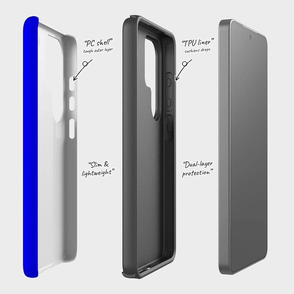 Rainbow Series Blue — Tough Case for Samsung — Finnaij