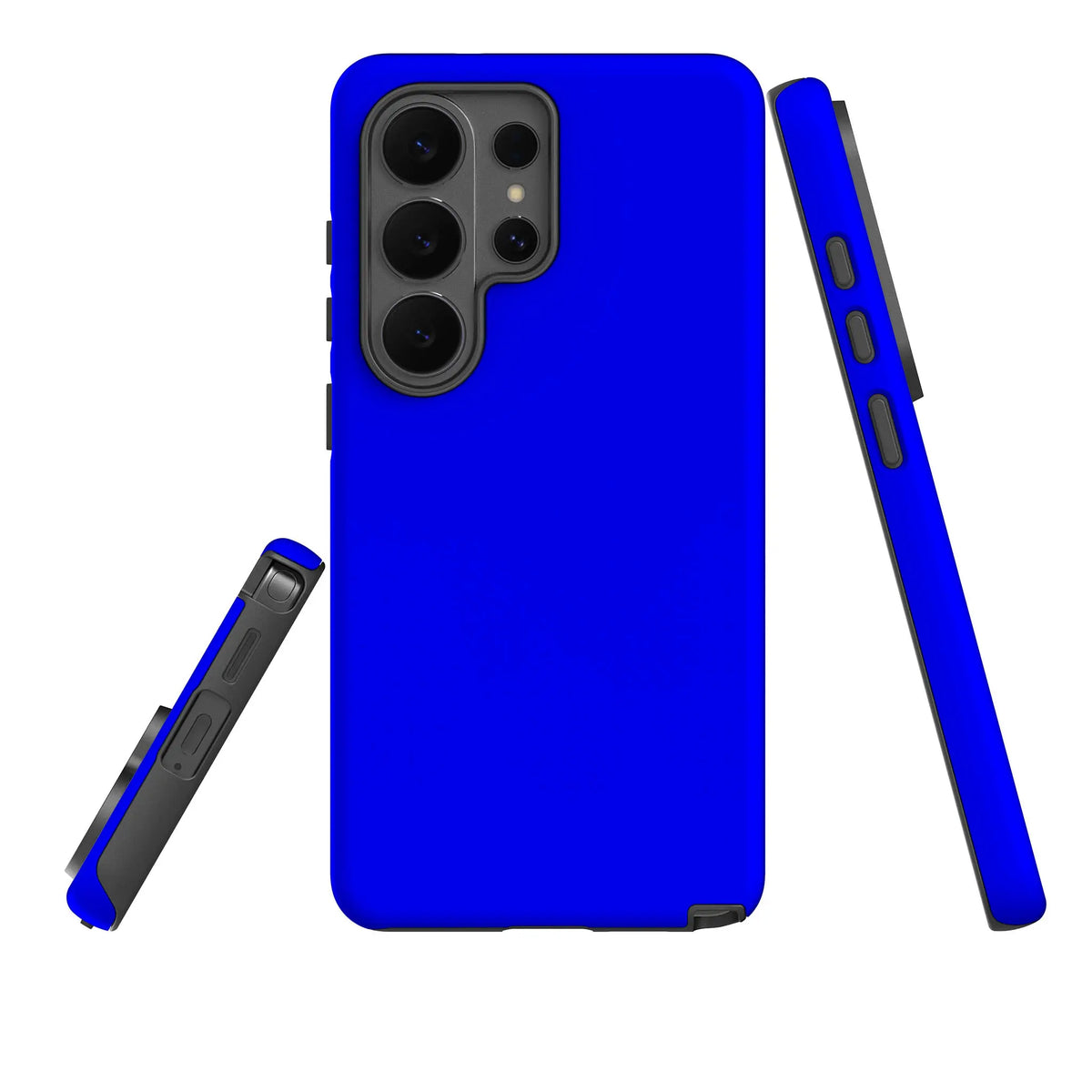 Rainbow Series Blue — Tough Case for Samsung — Three Quarter — Finnaij