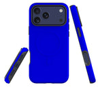 Rainbow Series Blue — Magsafe Tough Case for iPhone — Three Quarter — Finnaij