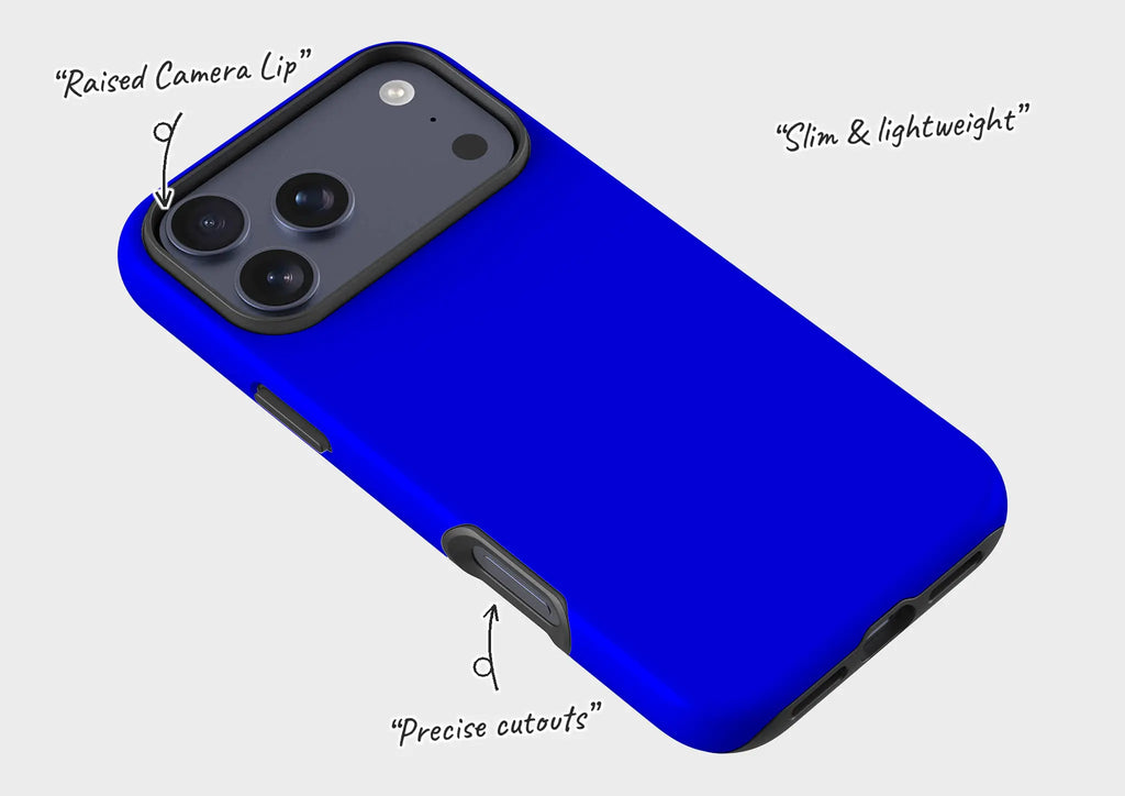 Rainbow Series Blue — Tough Case for iPhone — Finnaij