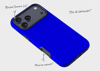 Rainbow Series Blue — Tough Case for iPhone — Finnaij