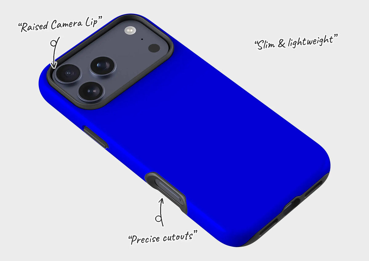 Rainbow Series Blue — Tough Case for iPhone — Finnaij