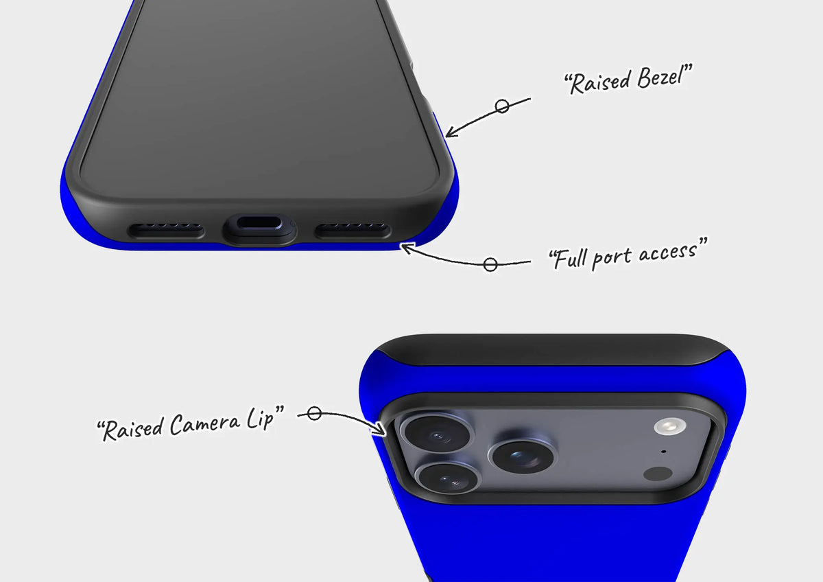 Rainbow Series Blue — Tough Case for iPhone — Finnaij