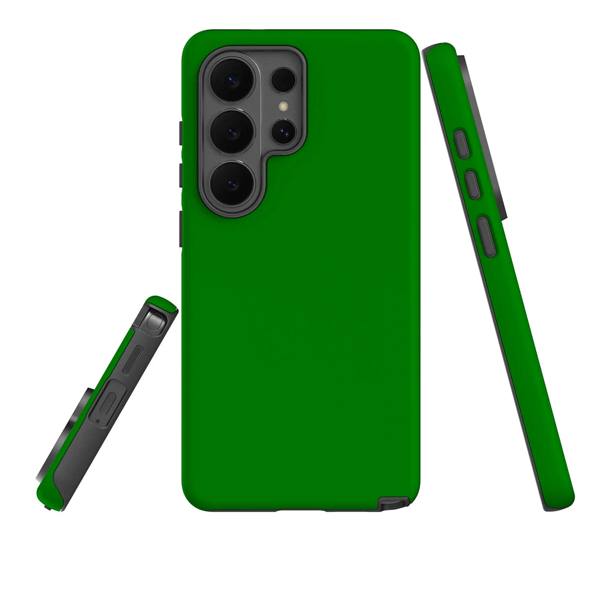 Rainbow Series Green — Tough Case for Samsung — Three Quarter — Finnaij