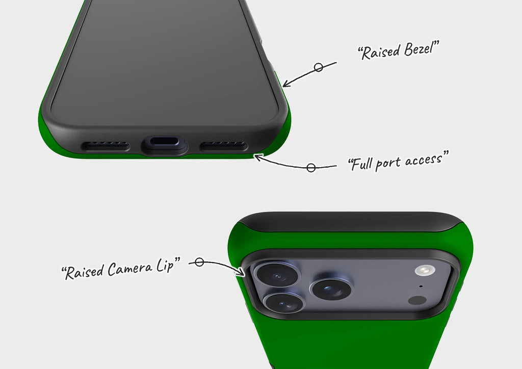 Rainbow Series Green — Tough Case for iPhone — Finnaij