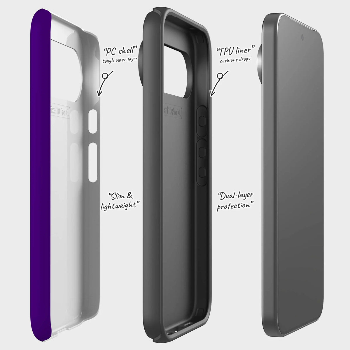 Rainbow Series Indigo — Tough Case for Google — Finnaij