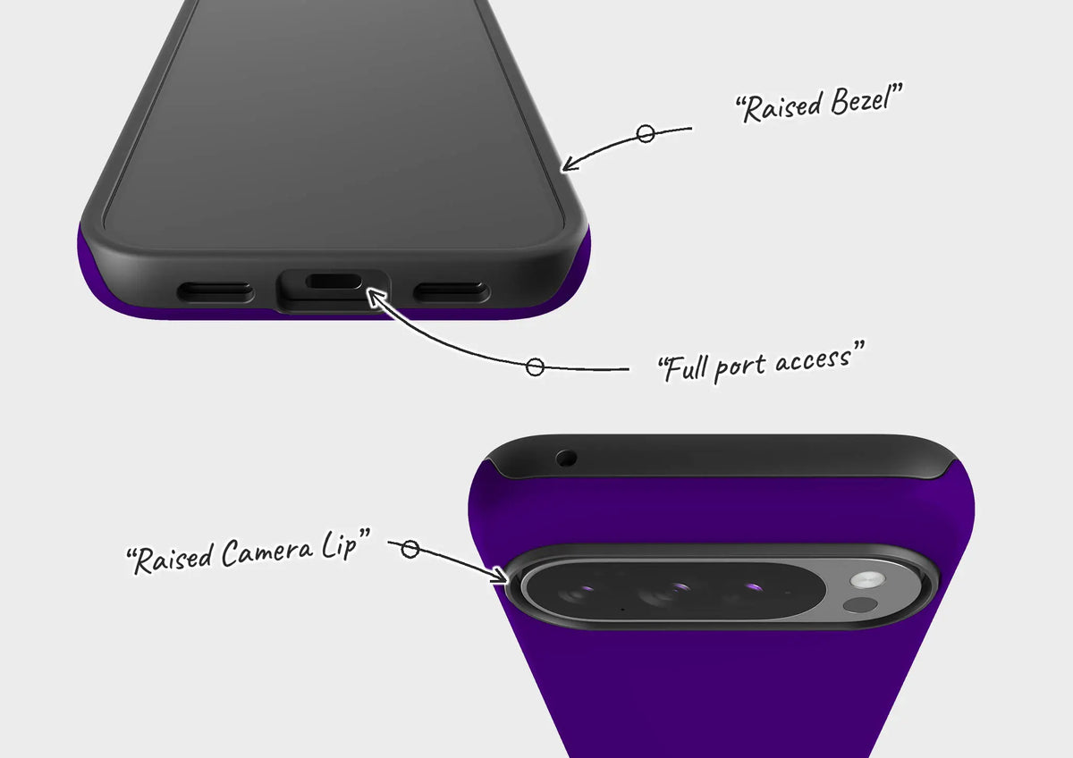 Rainbow Series Indigo — Tough Case for Google — Finnaij