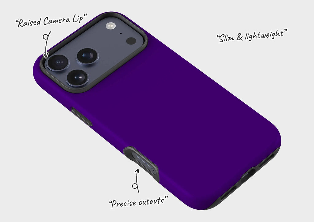 Rainbow Series Indigo — Tough Case for iPhone — Finnaij