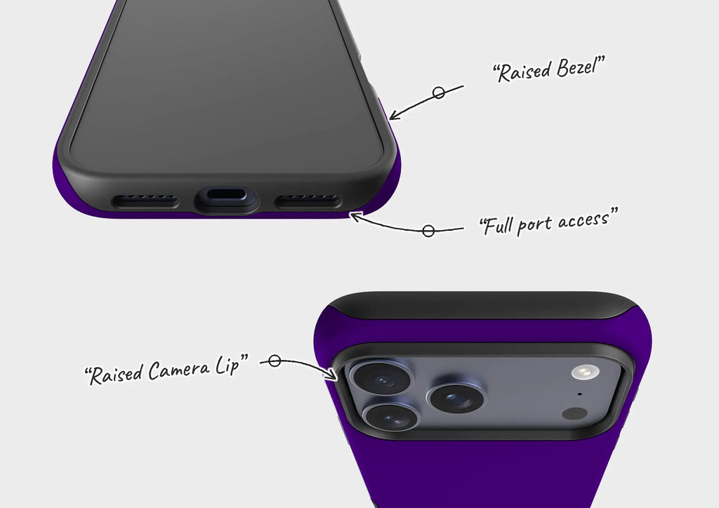 Rainbow Series Indigo — Tough Case for iPhone — Finnaij