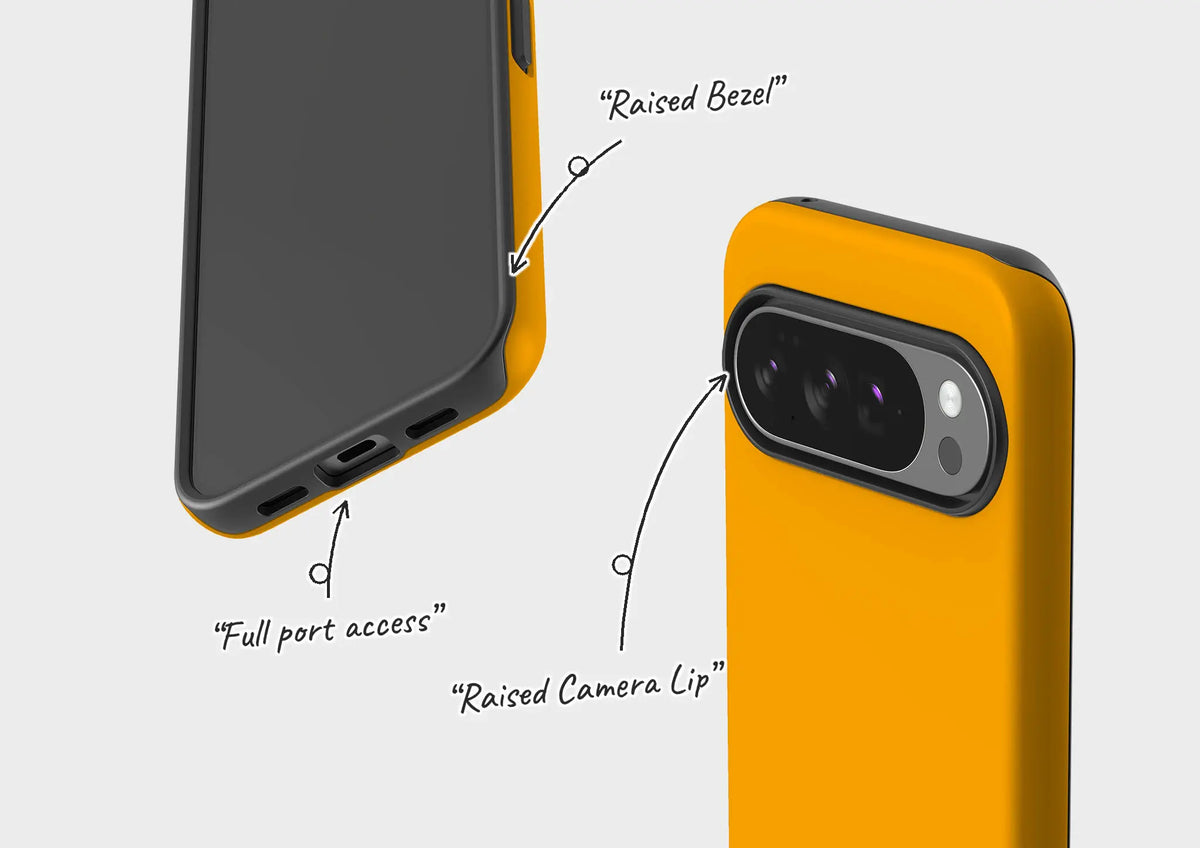 Rainbow Series Orange — Tough Case for Google — Finnaij