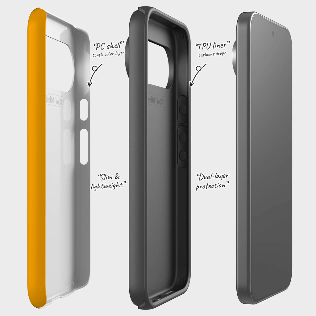 Rainbow Series Orange — Tough Case for Google — Finnaij