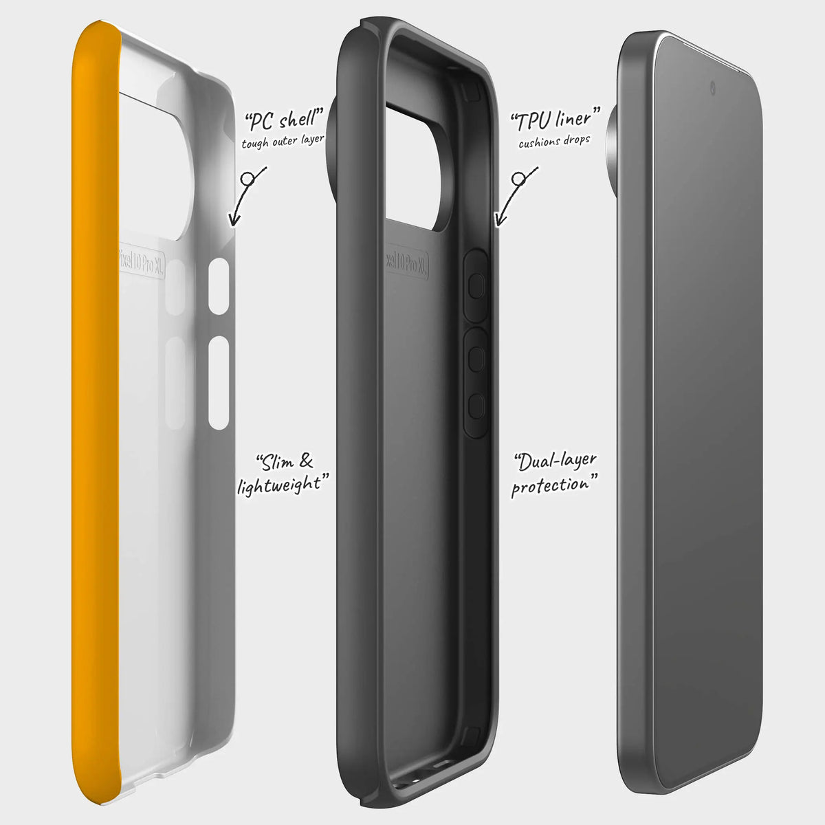 Rainbow Series Orange — Tough Case for Google — Finnaij