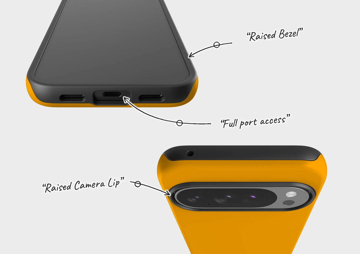 Rainbow Series Orange — Tough Case for Google — Finnaij