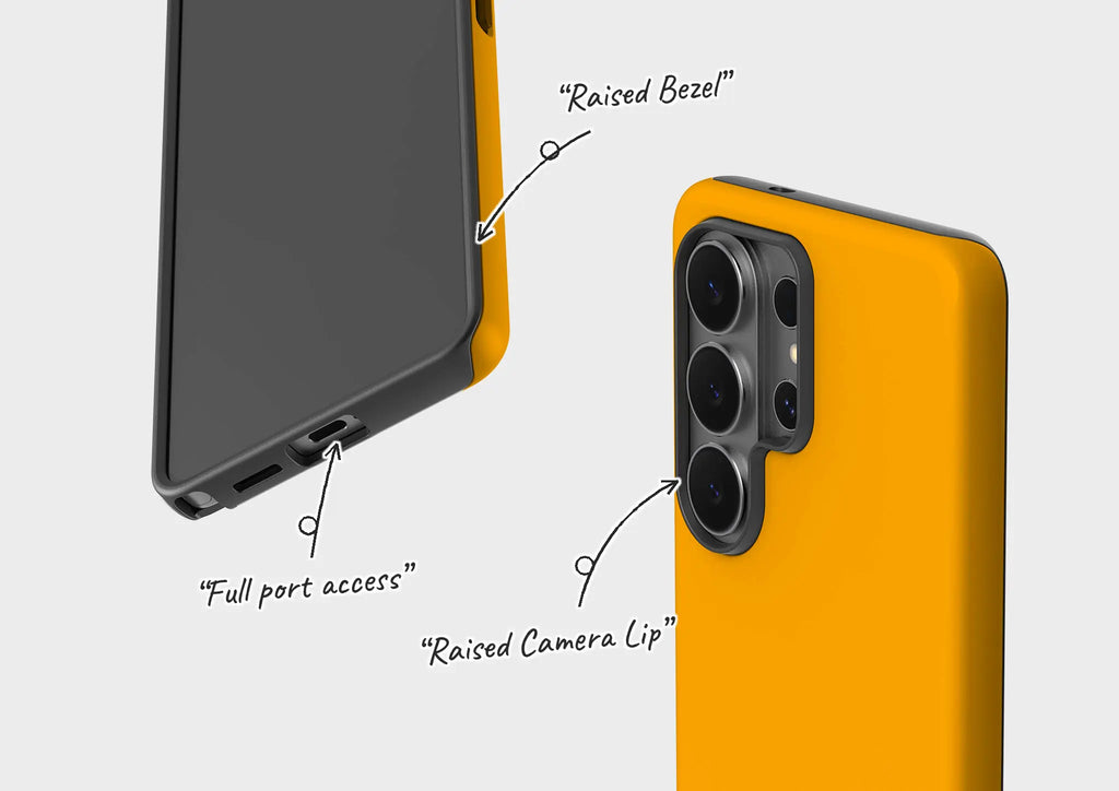 Rainbow Series Orange — Tough Case for Samsung — Finnaij