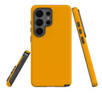 Rainbow Series Orange — Tough Case for Samsung — Three Quarter — Finnaij