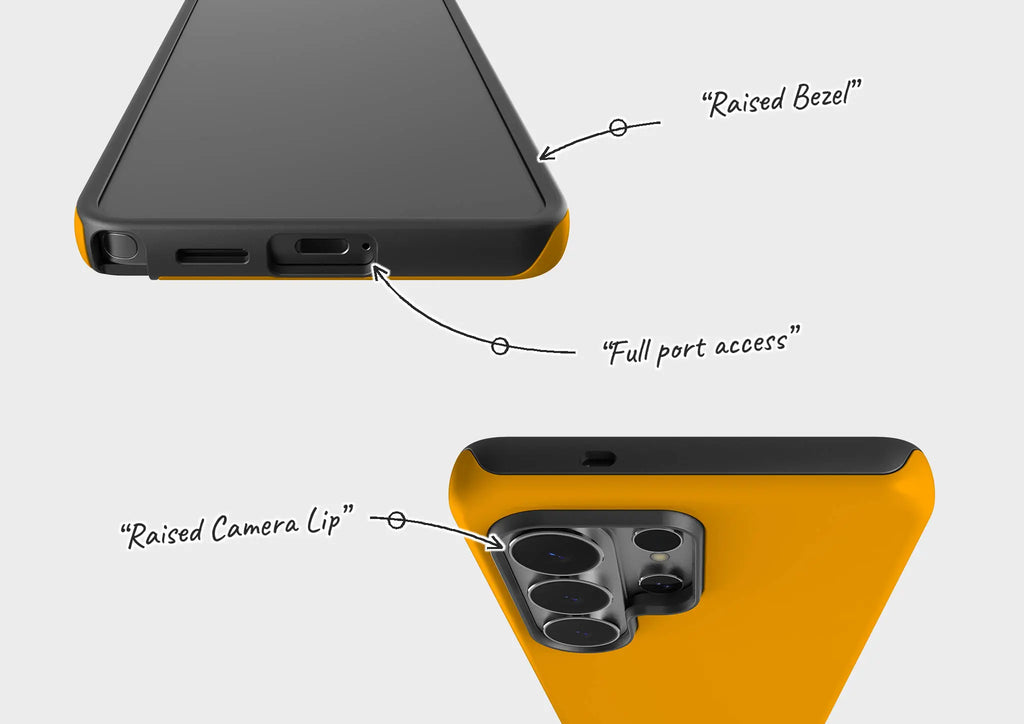 Rainbow Series Orange — Tough Case for Samsung — Finnaij