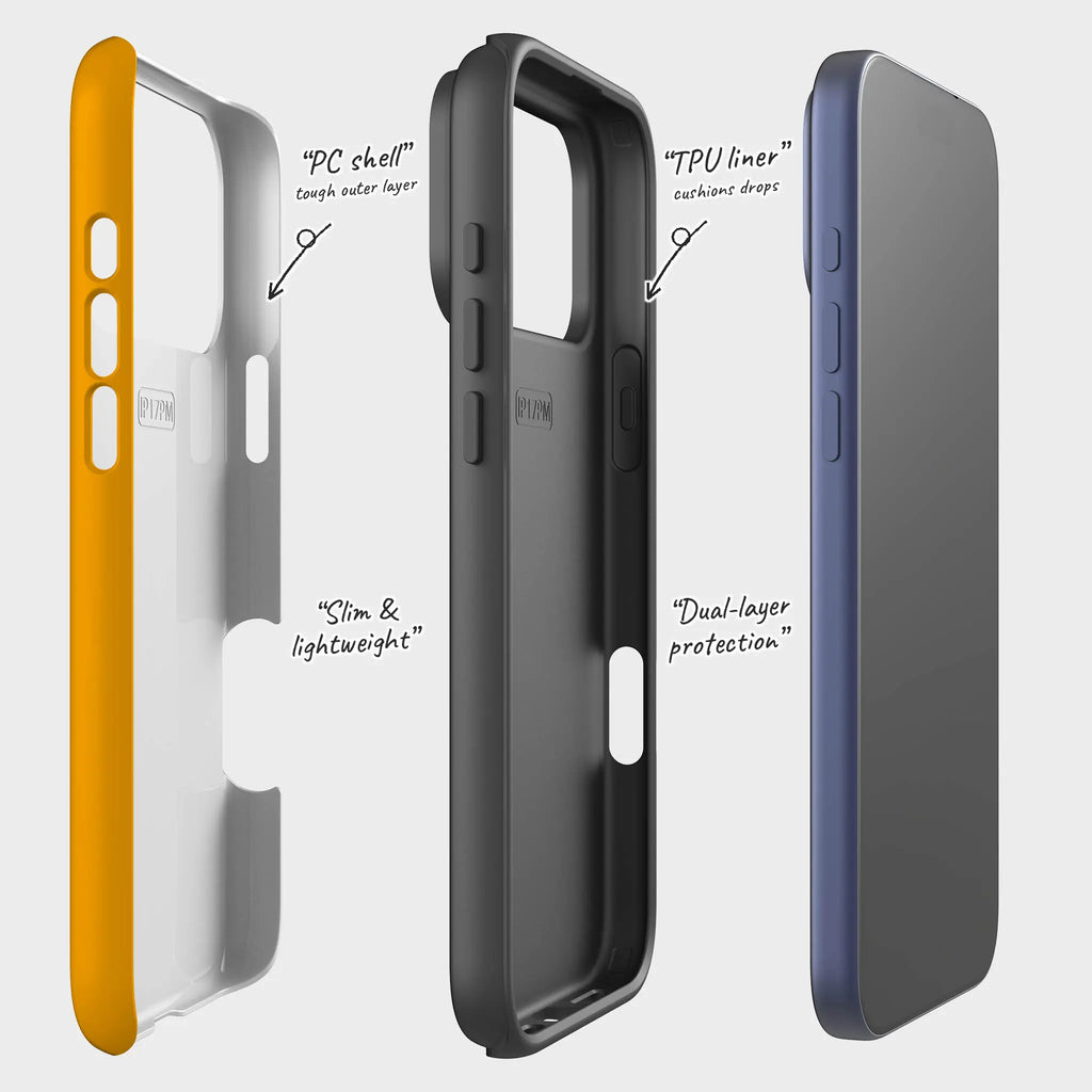 Rainbow Series Orange — Tough Case for iPhone — Finnaij